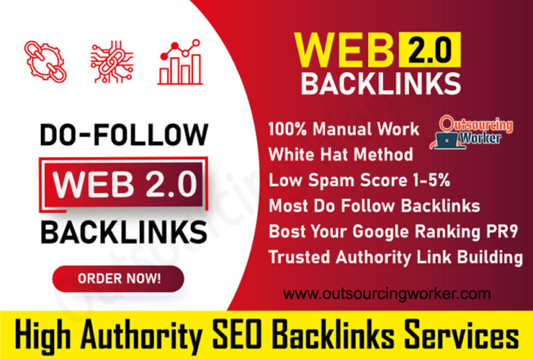 Buy High Quality Web 2.0 SEO Backlinks